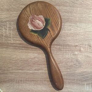 Vintage 1940’s Hand-painted Mirror